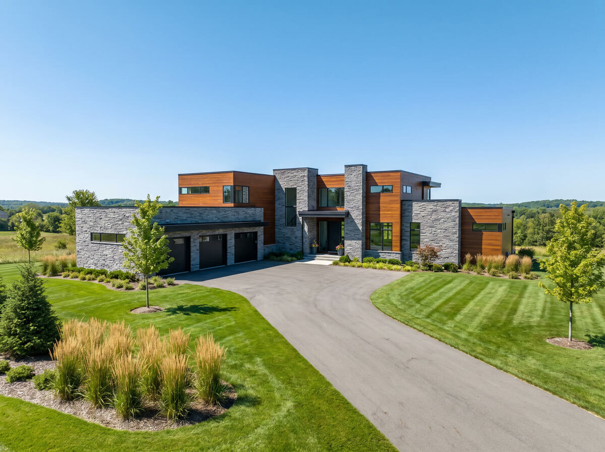 Luxury contemporary estate home